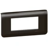 Image de Plaque double Mosaic, LEGRAND, noir