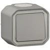 Image de Poussoir étanche prêt à poser, LEGRAND Plexo, gris