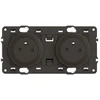 Image de Bloc 2p affleur compo celiane noir