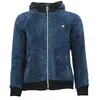 Image de Blouson polaire à capuche femme Peak Mountain Almi Bleu L MAG11676937