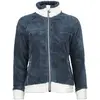 Image de Polaire zippé femme Peak Mountain Coral Sherpa 300G Bleu S MAG9564400