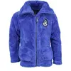 Image de Veste polaire fille Peak Mountain coral sherpaGasana Bleu 12 ans MAG3244798