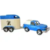 Image de Figurine tout terrain et son conducteur Papo 4X4 Bleu TU 905051433