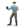 Image de Figurine Papo Palefrenier Bleu TU 905051557