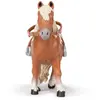 Image de Figurine avec selle Papo Poney shetland Marron TU 905051559