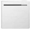 Image de Radiateur blanc à inertie céramique - AMAROC - 1000W - 59x58,5x11,2 cm - 3 programmes intégrés - détection fenêtre
