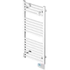 Image de Radiateur sèche-serviettes - FLO BAIN II - fluide - 500W - 50x102,2x12,2 cm - programmable - 2 patères incluses - blanc