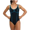 Image de Maillot de bain Natation Arena Femme de Tania Clip Noir/Turquoise 42 0000005974-580