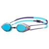 Image de Lunettes de natation Arena Tracks Mirror Turquoise Taille unique 0000092370-112