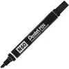 Image de Marqueur permanent Pentel N60 - Pointe biseautée 3,9 - 5,7 mm - Noir