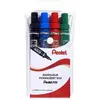 Image de N50 - Marqueur permanent pointe ogive trait 1,5 mm - 4 couleurs assorties (paquet 4 unités)