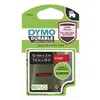 Image de Ruban Dymo D1 durable - blanc/rouge - 12 mm x 3 m