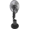 Image de Domair Brumiventilateur d'air sur pied 3 vitesses diamètre 40 cm - 75 W - Noir