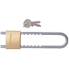 Image de Cadenas laiton massif anse réglable acier cémenté 50 mm