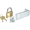 Image de Master Lock 140703EURD Pack Comprenant un Moraillon de Porte et un Cadenas à Clé