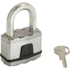 Image de Cadenas à clé en acier laminé, MASTER LOCK, l.64 mm