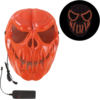 Image de Masque LED Citrouille Terrifiante Adulte   Halloween