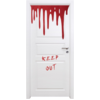 Image de Décoration de Porte Sanglante   Décoration Halloween