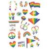 Image de Tatouages Éphémères Arc-en-Ciel   Accessoires Anniversaire Enfant