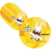 Image de Assiettes Lapins Crétins  23 cm Lot de 8   Vaisselle Anniversaire