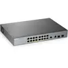 Image de Zyxel GS1350-18HP-EU0101F, Géré, L2, Gigabit Ethernet (10/100/1000), Connexion Ethernet, supportant l'alimentation via ce port (PoE), Grille de montag