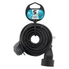 Image de Rallonge électrique ménager avec terre L. 5 m ho5vvf 3g1.5, ZENITECH