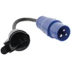 Image de Adaptateur caravane femelle 16 A en mâle CEE17 3g2.5 mm², ZENITECH