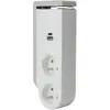 Image de Otio Bloc multiprise clipsable Gekko 2 prises 16A + 2 USB - Blanc