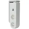 Image de Bloc multiprise clipsable Otio Gekko 2 prises 16A + 2 USB - Blanc