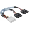 Image de Générique ecf-147552 câble sata 0,15 m molex (4-pin) multicolore