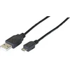 Image de Générique ecf-149693 câble usb usb 2.0 3 m usb a micro-usb b 0,48 gbit/s noir