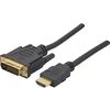 Image de DACOMEX Sachet Cordon HDMI / DVI - 2,0 m