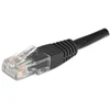 Image de Générique ecf-246778 câble de réseau noir 10 m cat6 u/utp (utp) rond