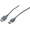 Image de Générique ecf-532405 câble usb usb 2.0 5 m usb a 0,48 gbit/s gris