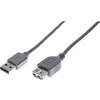 Image de Générique ecf-532412 câble usb usb 2.0 1 m usb a 0,48 gbit/s gris