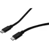 Image de Générique ecf-532650 câble usb usb 3.2 gen 2x2 1,5 m usb c noir
