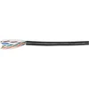 Image de Générique ecf-612004 câble de réseau noir 100 m cat5e u/utp (utp)