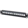 Image de Panneau 10'' 1U 12 ports keystone
