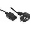 Image de Générique ecf-808030 câble électrique noir 5 m cee7/7 iec c13