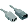 Image de Générique ecf-808140 câble électrique gris 1,8 m iec c14 iec c13