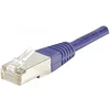 Image de Générique ecf-853342 câble de réseau violet 25 m cat6 f/utp (ftp)