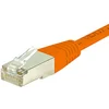 Image de Générique ecf-854463 câble de réseau orange 0,15 m cat6 s/ftp (s-stp)