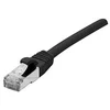 Image de Dexlan 858484 câble de réseau noir 1 m cat6a s/ftp (s-stp)