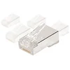 Image de Connecteur 8/8 RJ45 blindé - avec insert par 10