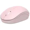 Image de Port Connect Souris sans fil ultra compact ambidextre + Dongle USB-C & USB-A - Blush