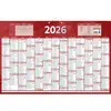 Image de Calendrier bancaire rouge - 43 x 65 cm