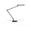 Image de Unilux Lampe de bureau Mambo - Led intégrée - 5,6W - Double bras et tête articulés - Noir