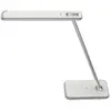 Image de Lampe Led Unilux Jazz - interrupteur tactile - port USB - chargeur - tête 35xH47 cm, socle 12x20 cm - blanche