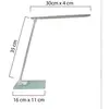 Image de Lampe de bureau LED Popy - puissance 5W - durée 50 000h - gris métal