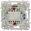 Image de Double interrupteur va-et-vient à assembler Odace, SCHNEIDER ELECTRIC, blanc